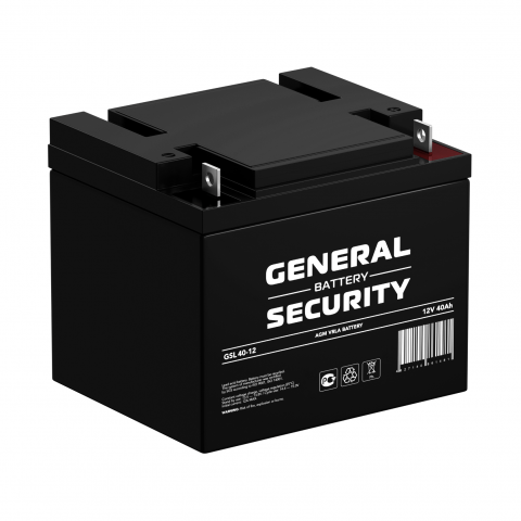 Купить Аккумулятор GSL 12-40 12V 40.0А/ч General Security
