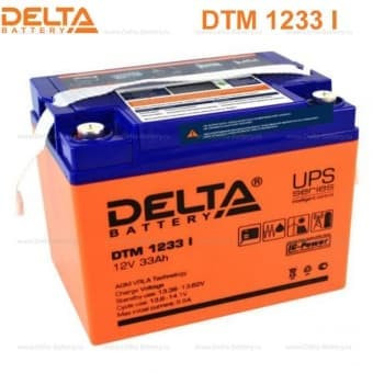 Купить Аккумулятор DTM 1233 I 12/33 В/Ач 194х132х168 мм
