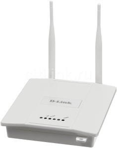 Точка доступа D-LINK DAP-2360, белый, 802.11b, 802.11g, 802.11n 2.4 ГГц, 300Мбит/с, поддержка PoE, w