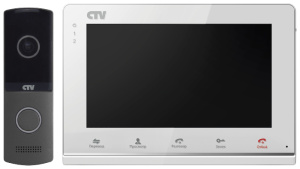 Комплект CTV-DP2700IP NG WG в одной коробке (вызывная панель CTV-D4003AHD и  монитор C