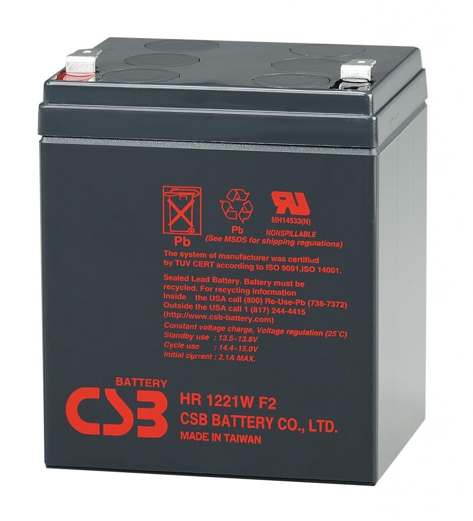 Аккумулятор HR1221W (12V 5Ah) CSB