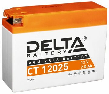 Купить Аккумулятор Delta CT 12025 12/2,5 В/Ач