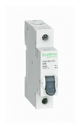 Купить Выключатель City9 Set 1P 16А (C) 4.5кА автоматический, Systeme Electric