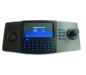 Клавиатура управления DS-1100KI Клавиатура управления
Сенсорный 7" LCD-экран с разрешением 800х480;