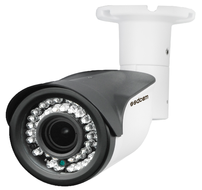 Видеокамера IP-140 цилиндрическая 4Мп (1520Р) 1/3 SC401 AI, (до 30 FPS), процессор NOVATEK NT98562 N