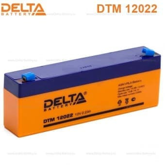 Купить Аккумулятор DTM 12022, 12В/2,2Ач 