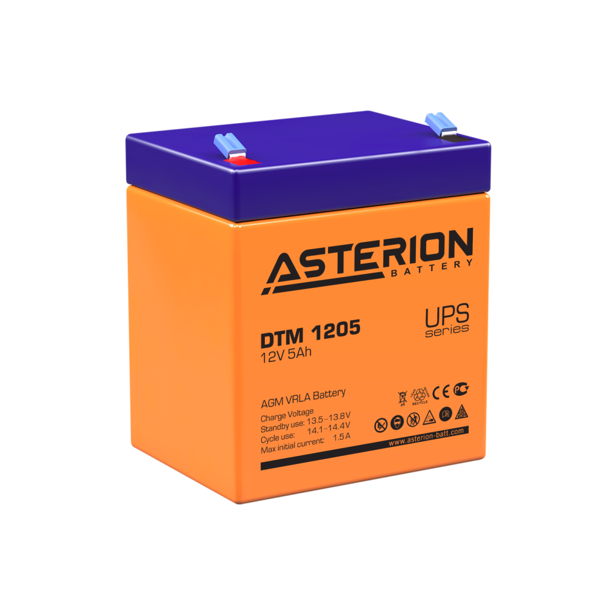 Аккумулятор Asterion DTM 1205 12/5 В/Ач