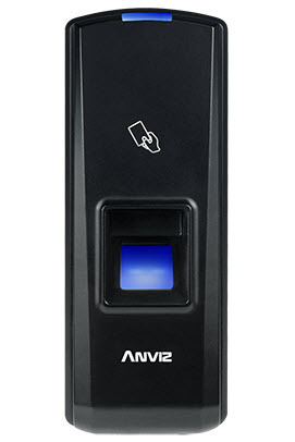 Купить Биометрический терминал Anviz T5 со сканером отпечатков пальцев и считывателем карт Em-marin. Идент