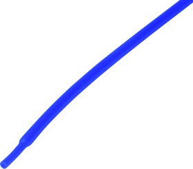 Термоусадка 2.0/1.0мм., синяя.1 метр.(Rexant)