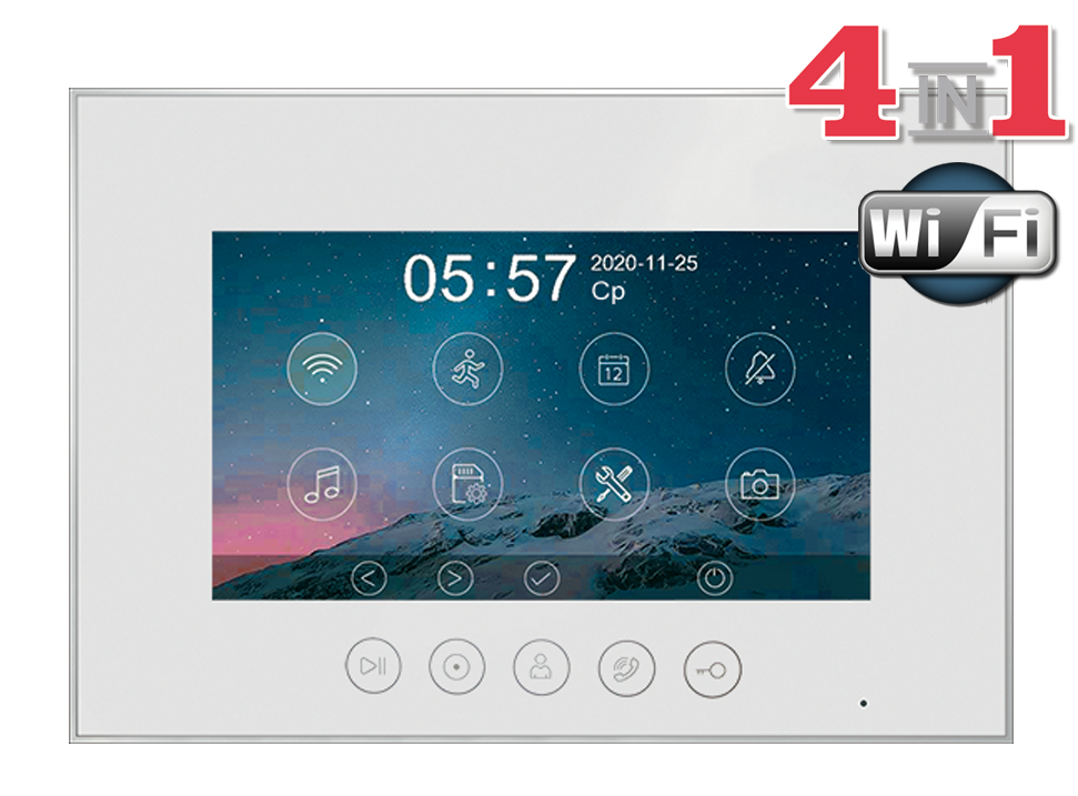 Видеодомофон Marilyn HD S Wi-Fi (White)