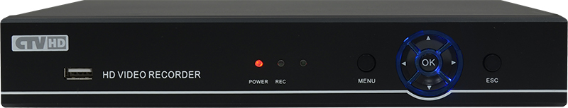 Видеорегистратор CTV-HD924H Lite, цифровая система обработки и записи видеосигнала, алгоритм сжатия 