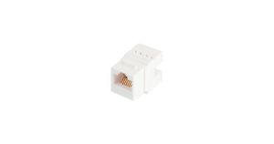 Модуль-вставка NMC-KJUD2-VI-WT NIKOMAX типа Keystone Essential Line, Кат.5е (Класс D), 100МГц, RJ45/