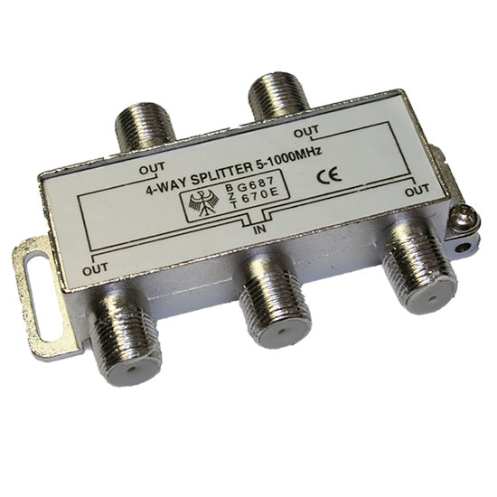 Шаблон ALT 
Купить Сплиттер 4-WAY 5-1000MHz Сигнал
