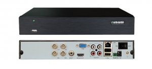 Видеорегистратор Линия XVR 4 H265 AHD/TVI/CVI/CVBS 4 канала видео или 4 IP + 4 канала аудио или 4 IP