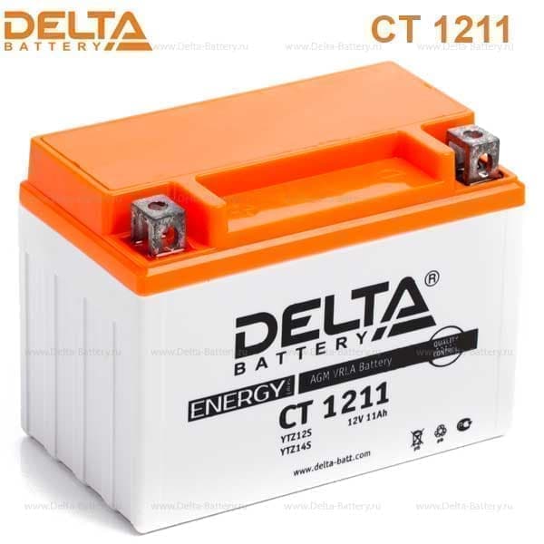 Купить Аккумулятор Delta CT 1211, 12V/11Ah