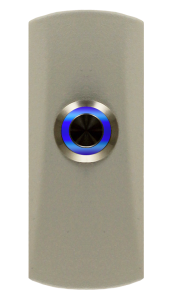 Кнопка выхода TS-CLICK light (белый) с подсветкой для накладного монтажа. Выполнена в корпусе из цин