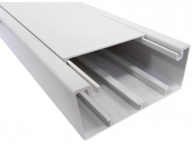 Купить Кабель-канал Ecoplast 76008-E110 INSTA 150x55 (Крышка=80мм), огнестойкость E15-E110 (отгрузка кратн