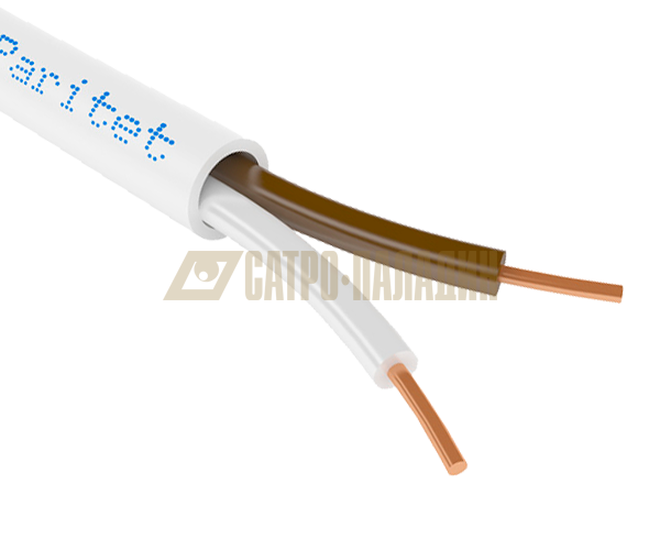 Купить Кабель КСПВ 2х0,5мм. (бухта 500м.) Паритет