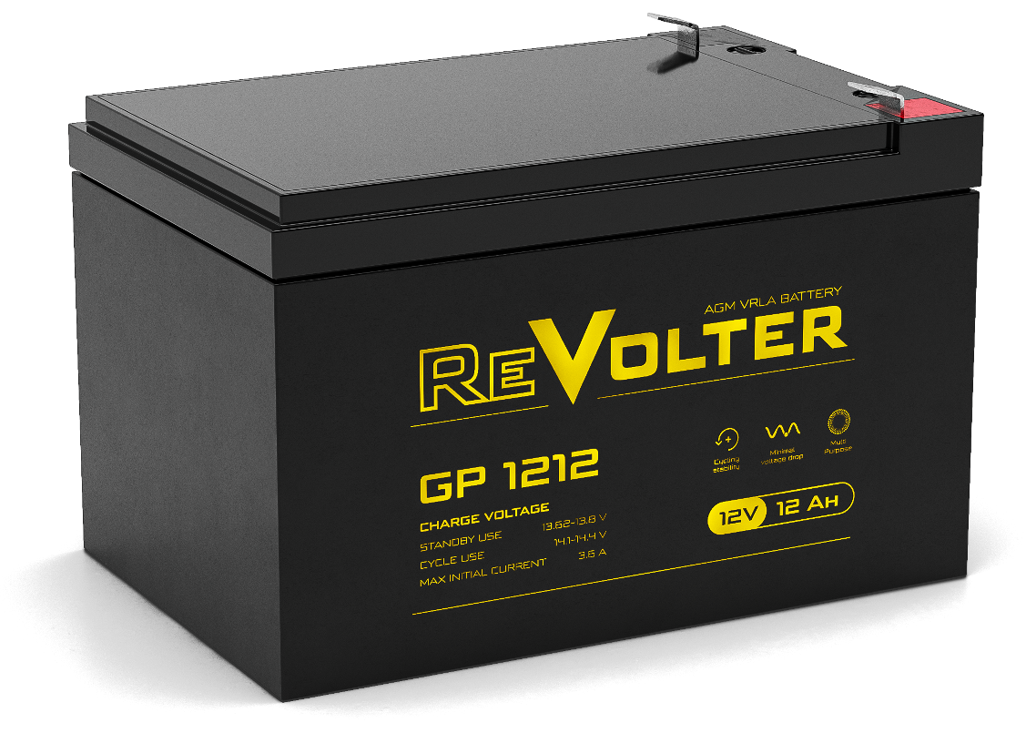 Аккумулятор GP 1212 12/12 В/Ач