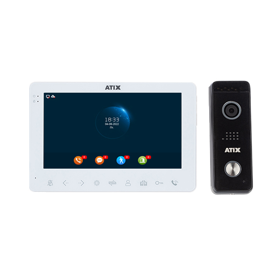Купить Комплект видеодомофона AD-780FHD W Kit box ATIX
