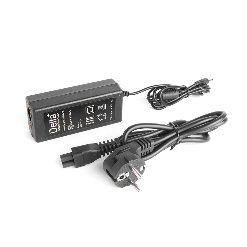 Блок питания «Delta+» ETL-124000, 12V 4000mA