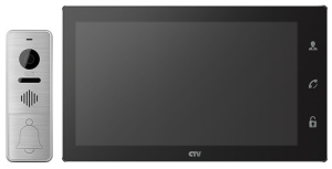 Комплект CTV-DP4106 AHD B(чёрный), 10" в одной коробке (вызывная панель CTV-D4000FHD 