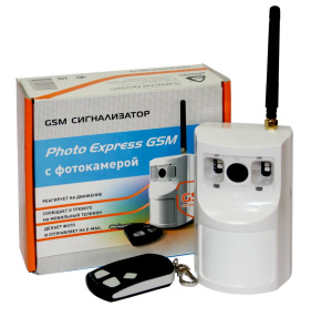 Сигнализатор Photo EXPRESS GSM, беспроводной GSM-сигнализатор Photo EXPRESS GSM + 1 радиоканальный б