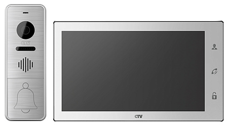 Купить Комплект CTV-DP4706AHD W в одной коробке (вызывная панель CTV-D400FHD и монитор CTV-M4706AHD), подде