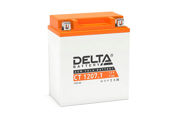 Купить Аккумулятор Delta CT 1207.1 12/7 В/Ач