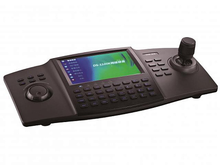 Купить Клавиатура управления DS-1100KI(B) Клавиатура управления
Сенсорный 7&quot; LCD-экран с разрешением 800х4