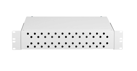 Купить Оптический кросс NMF-RP48FCAS2-WS-ES-2U-GY NIKOMAX 19&quot; Essential Line, 2U, укомплектованный на 48 п
