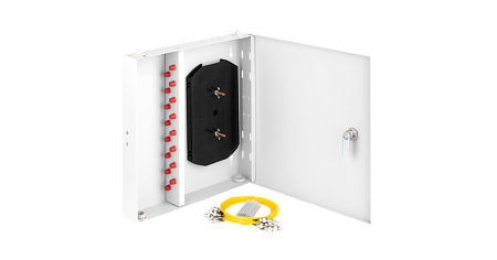 Купить Оптический кросс NMF-WP16FCAS2-IP-ES-GY NIKOMAX Essential Line, настенный, укомплектованный на 16 п