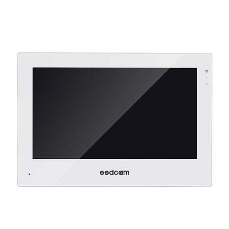 Купить Видеодомофон SD-770HWS (белый) 7&quot; TFT LCD монитор видеодомофона AHD , разрешение 1024х600, продолжит