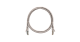 Коммутационный шнур NIKOMAX серый 0.15м PVC нг(А) NMC-PC4SD55B-001-GY F/UTP 4 пары, Кат.5е (Класс