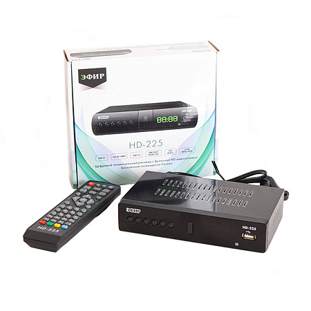 Шаблон ALT 
Купить Ресивер ЭФИР HD-225 цифровой, метал, дисплей DOLBY DIGITAL. формат DVB T/T2, формат DVB-C, до 1080p,
