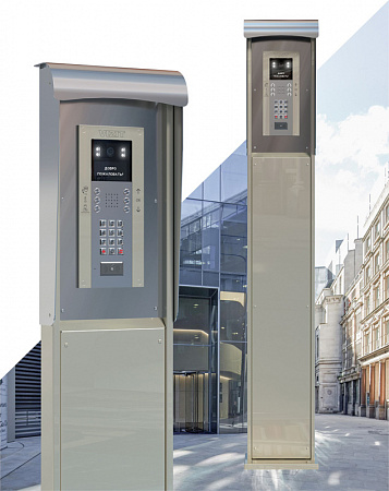 Купить Стойка VIZIT ST25-3 домофонная, предназначена для установки блока вызова домофона (БВД) VIZIT или др