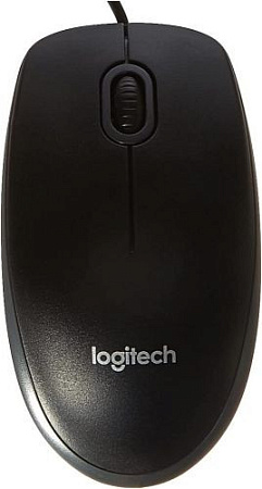 Купить Мышь Logitech Optical Mouse B100 Black USB OEM