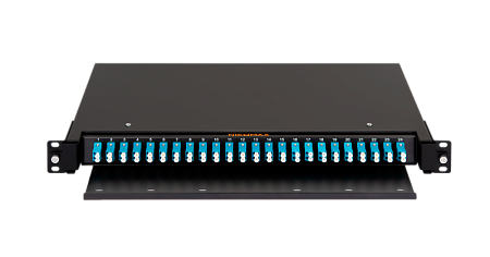 Купить Оптический кросс NMF-RP48LCAS2-TS-P1-1U-BK NIKOMAX 19&quot; Premium Line, 1U, укомплектованный на 48 пор