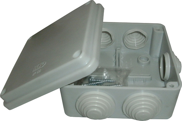 Купить Коробка 100х100х50мм. распаячная, IP 55