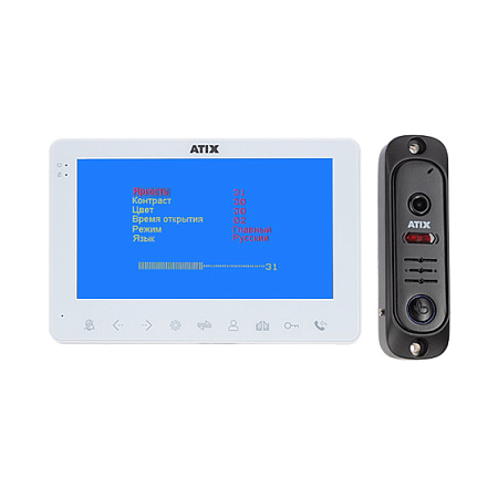 Купить Комплект видеодомофона AD-780 W Kit box ATIX