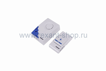 Купить Звонок RX-1 Беспроводной дверной, 36 мелодий на выбор, дальность действия: 100м, 433Мгц, мощность: &lt;