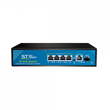Купить Коммутатор ST-S42POE(4G/1G/1S/65W/А) PRO