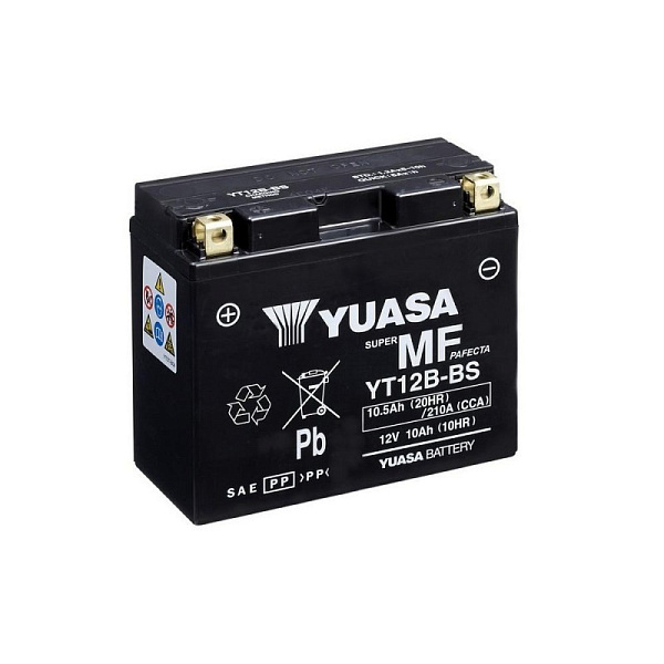 Купить Аккумулятор YUASA YT12B-BS (12B-4) 12 В 10 Ач