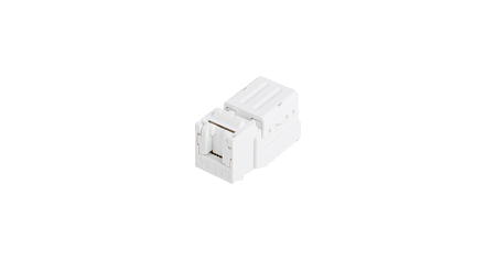 Купить Модуль-вставка NMC-KJUD2-LS-WT NIKOMAX типа Keystone для системы мониторинга, Кат.5e (Класс D), 100М