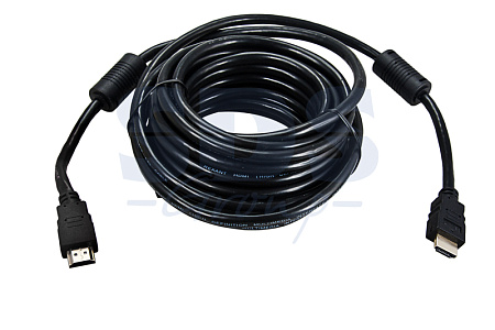Купить Шнур HDMI - HDMI gold 5М с фильтрами REXANT