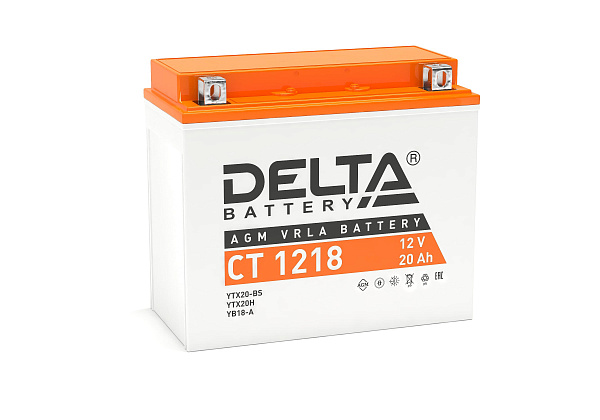 Купить Аккумулятор Delta CT 1218 12/18 В/Ач