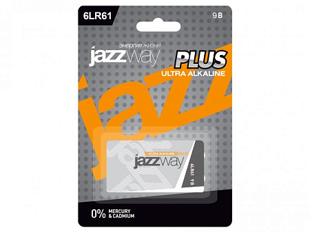 Купить Батарейка 6LR61 Jazzway Ultra Plus Bl-1