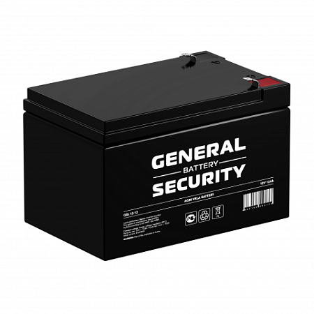 Купить Аккумулятор GSL 12V- 12А/ч. General Security