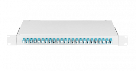 Купить Оптический кросс NMF-RP48LCUM4-WS-ES-1U-GY NIKOMAX 19" Essential Line, 1U, укомплектованный на 48 п