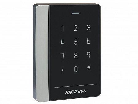 Купить Считыватель DS-K1102AEK Считыватель EM карт с сенсорной клавиатурой
Частота считывания 125КГц; даль